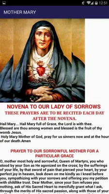 MOTHER MARY android App screenshot 1